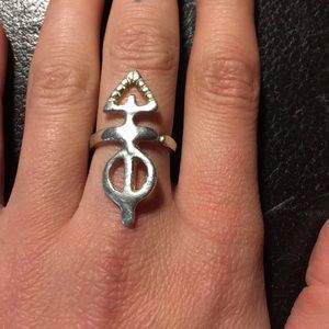 Carpei Life ring- 100% silver, adjustable